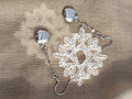 Boucles d'oreilles Pomme – Acier inoxydable | 5 cm