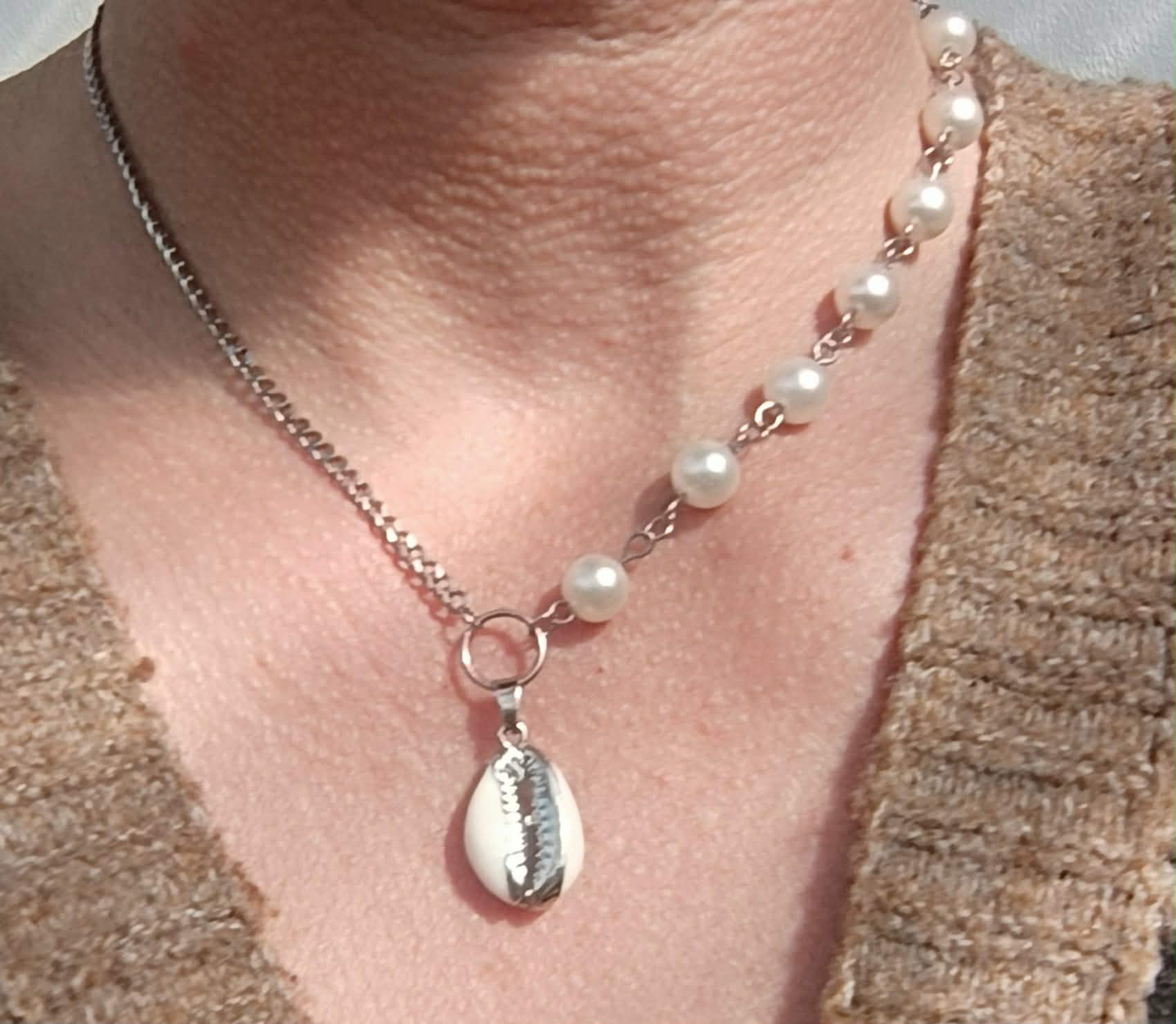 Collier Perles & Coquillages