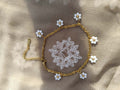 Bracelet de Cheville Fleur Blanche – Les Bijoux de Liliya