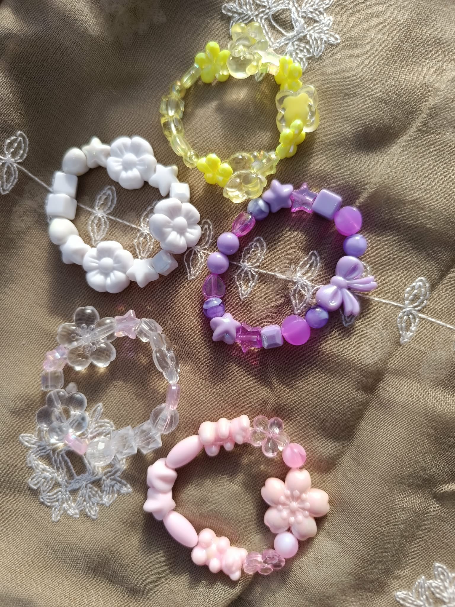 Bracelet Petite Fille 4-6 ans – 5 Couleurs au Choix