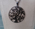 Collier arbre de vie acier inoxydable - Pièce unique spirituelle