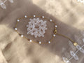 Bracelet de Cheville Perles Blanches – Les Bijoux de Liliya